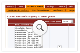 User access control